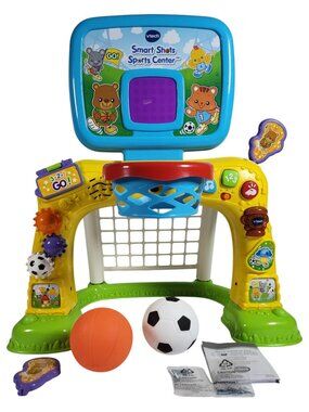 VTech Smart Shots Sports Center Basketball & Soccer Toy